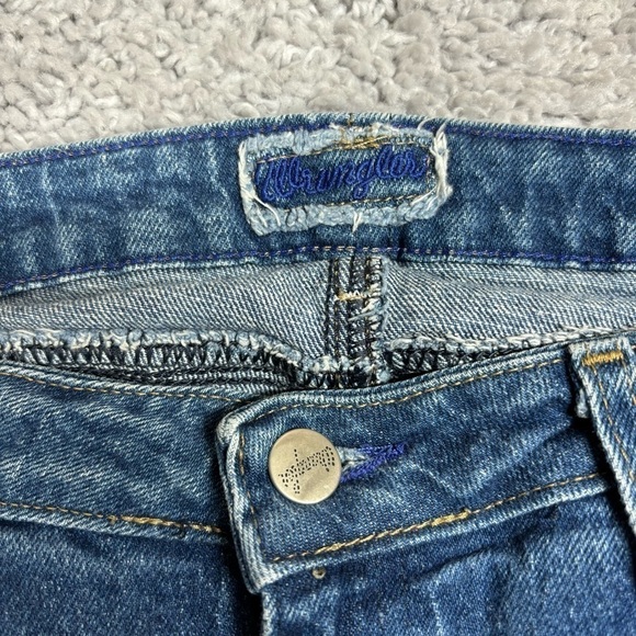 Wrangler Jeans Womens 11 Boot Cut Rugged Denim Party Night Out Rodeo Dark Casual - Picture 2 of 4